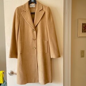 Larry Levine Genuine Camel hair women's coat